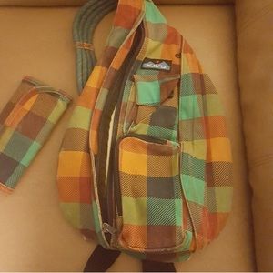 Kavu rope bag with matching wallet